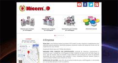Desktop Screenshot of nicem.com.br